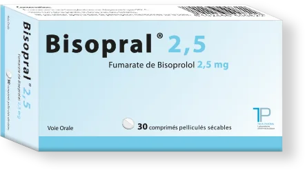 Boîte Bisopral 2,5mg BT30