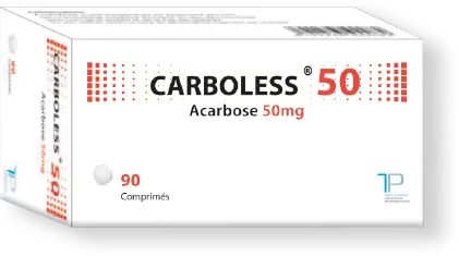 Boîte Carboless 50mg BT90