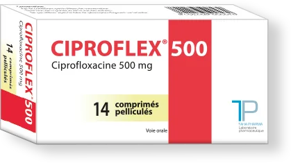 Boîte Ciproflex 500mg BT14
