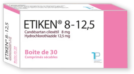 Boîte Etiken 8-12,5mg BT30
