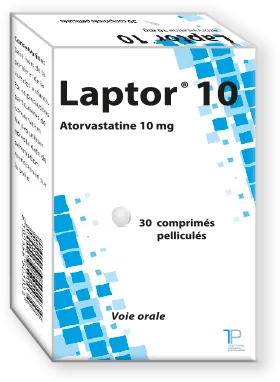 Boîte Laptor 10mg BT30