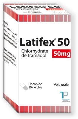 Boîte Latifex 50mg FL10