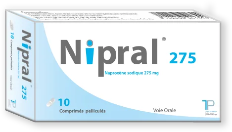 Boîte Nipral 275mg BT10