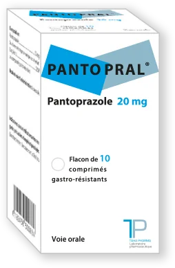 Boîte Pantopral 20mg FL10