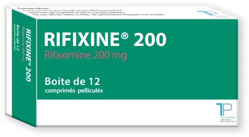 Boîte Rifixine 200mg BT12