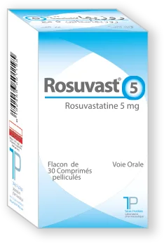 Boîte Rosuvast 5mg FL30