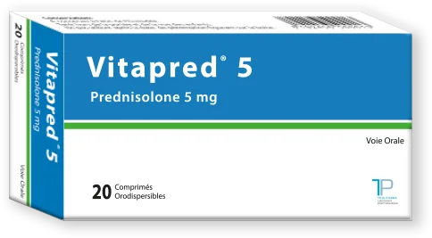 Boîte Vitapred 5mg BT20